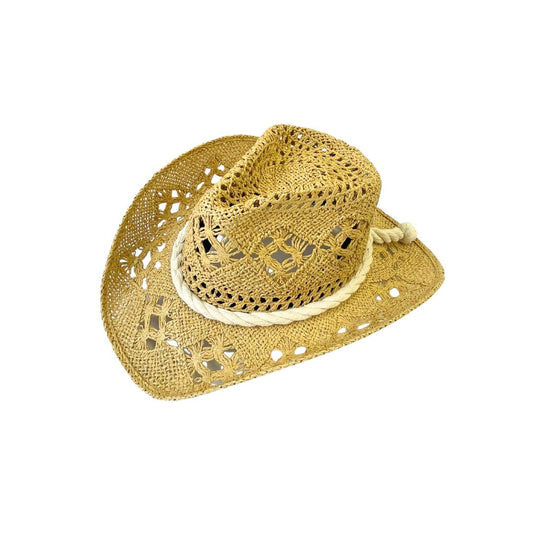 PLAYA STRAW COWBOY HAT