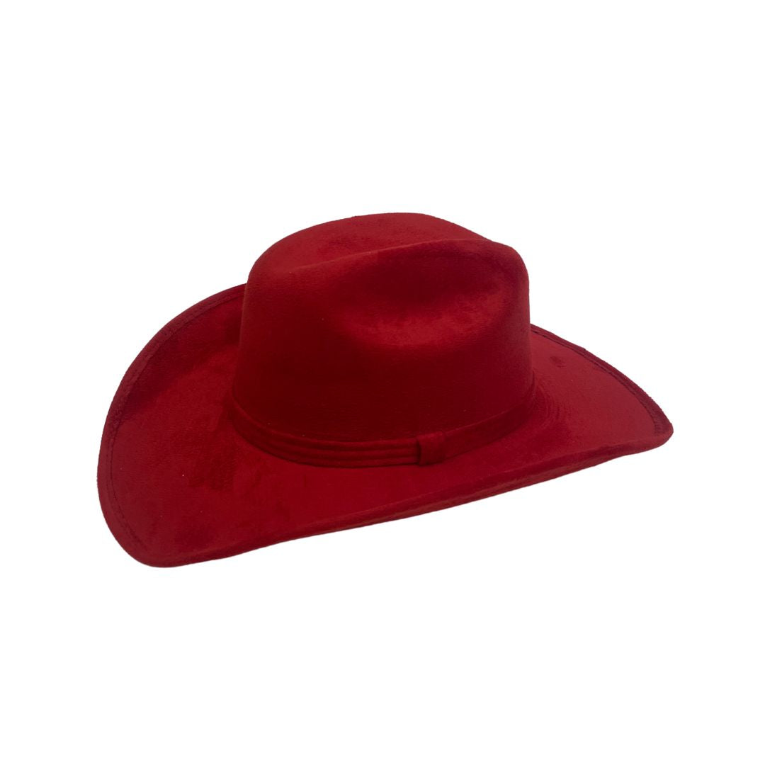 KIDS COWBOY HAT - RED
