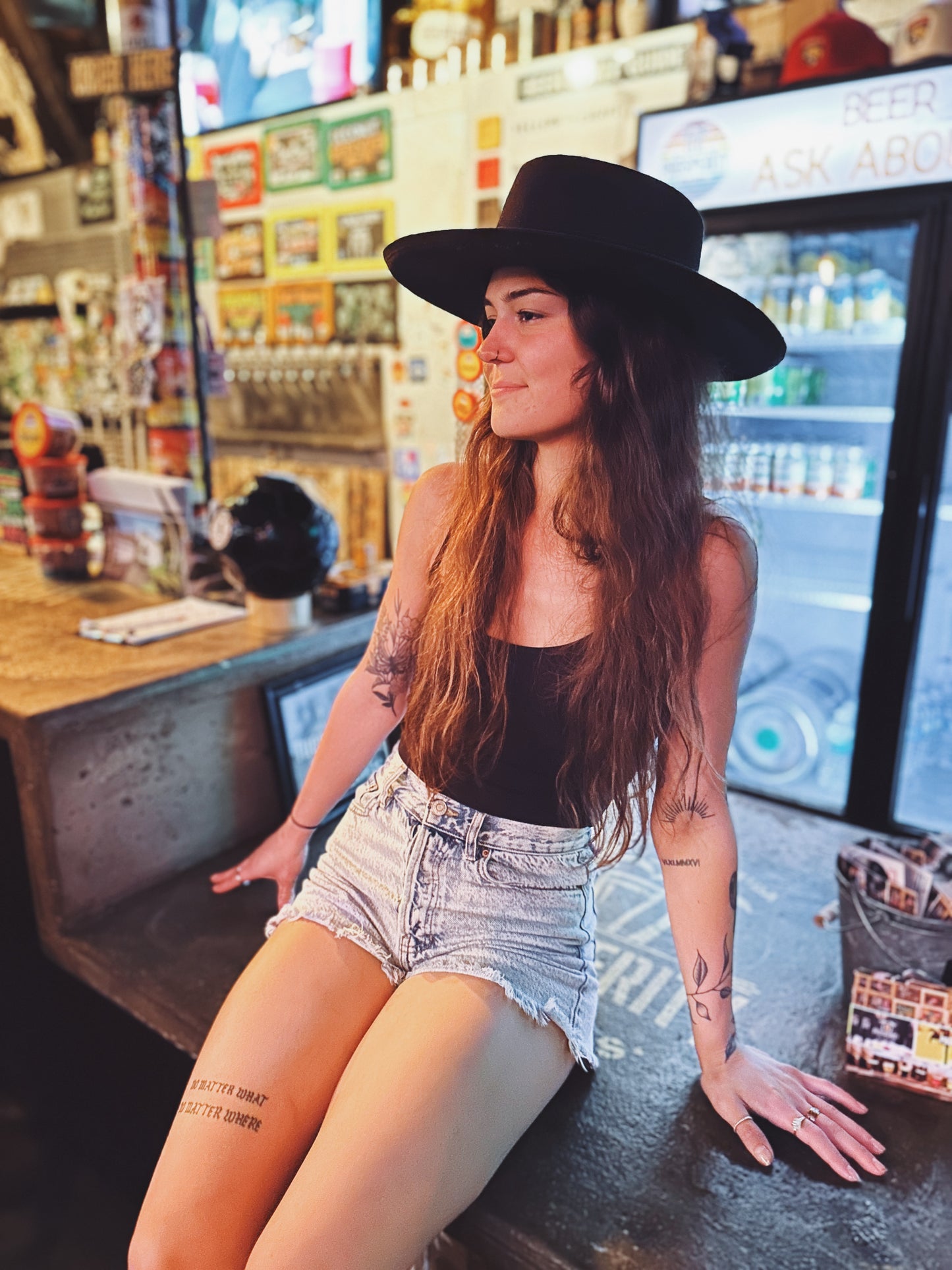 THE BARREL HAT - BLACK