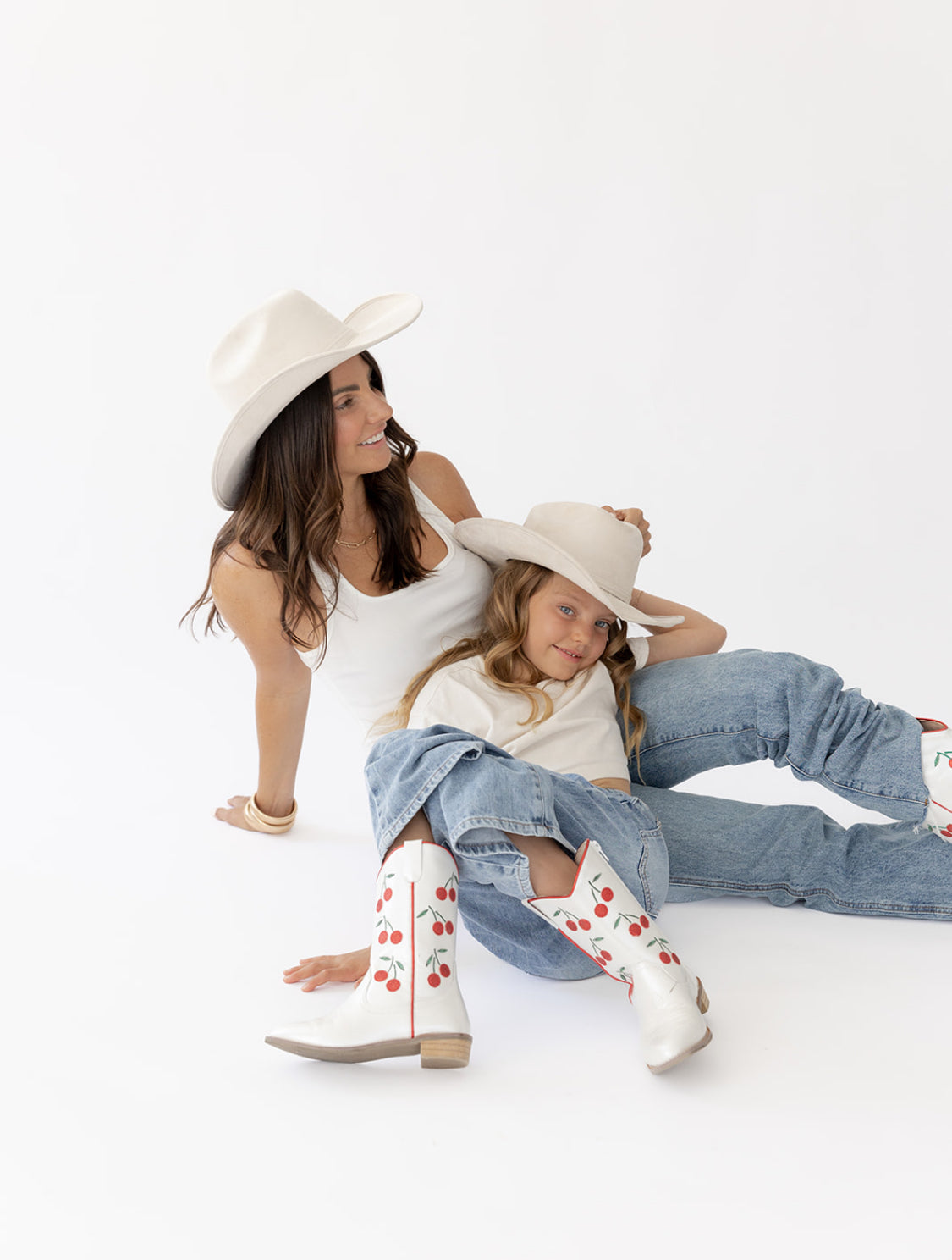 KIDS COWBOY HAT - IVORY