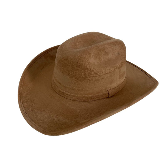 KIDS COWBOY HAT - CAMEL