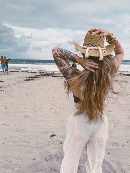 PLAYA STRAW COWBOY HAT