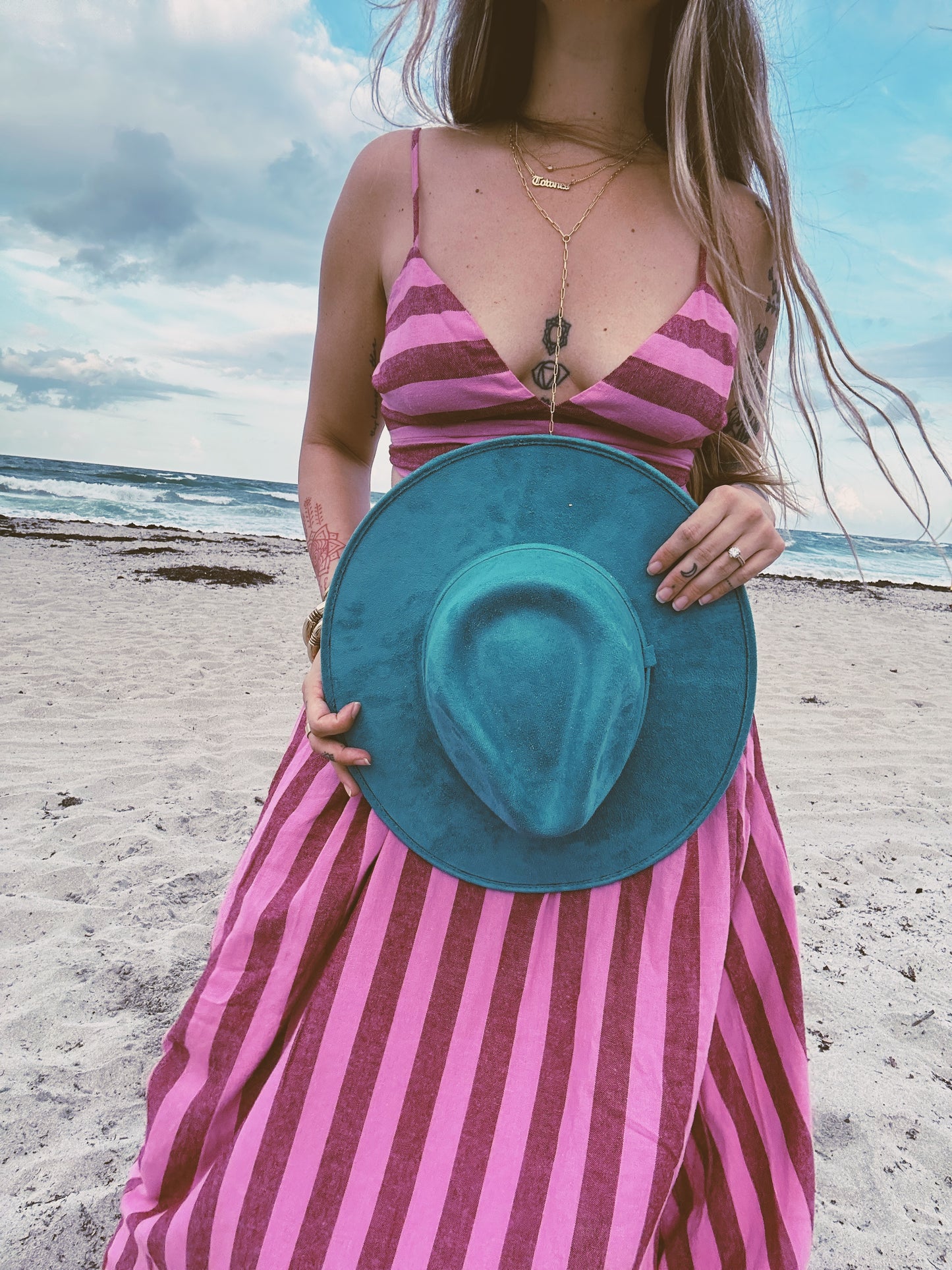 MOJAVE HAT - TURQUOISE