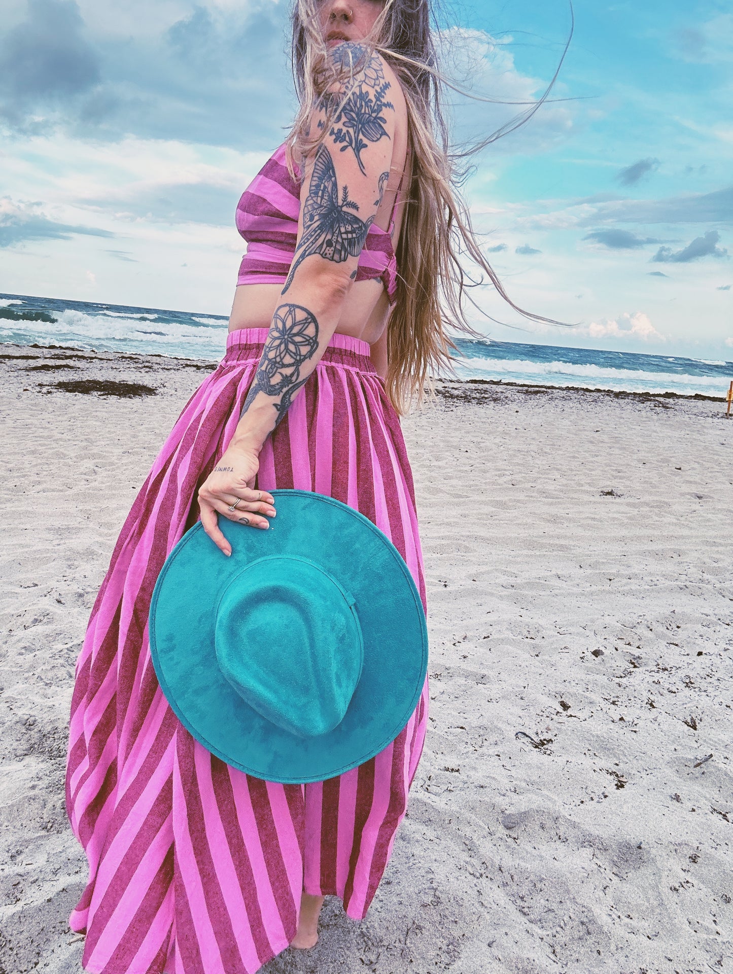 MOJAVE HAT - TURQUOISE